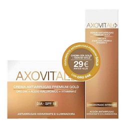 Axovital Promo Crema 50ml + Serum 30ml Premium Gold