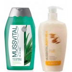 MUSSVITAL PACK BODY MILK AVENA 300ML + GEL ALOE 300ML