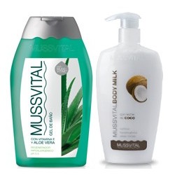 Mussvital Pack Body Milk Coco 300ml + Gel Aloe 300ml