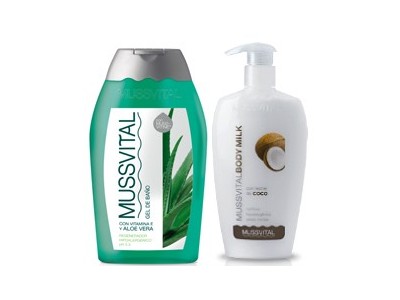 Mussvital Pack Body Milk Coco 300ml + Gel Aloe 300ml