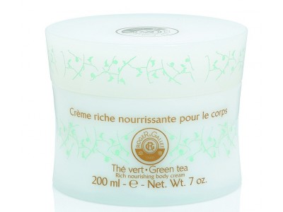 Roger Gallet Crema Corporal Nutritiva Perfumada 200ml Thé Vert Roger Gallet Crema Corporal Nutritiva Perfumada 200ml Thé Vert