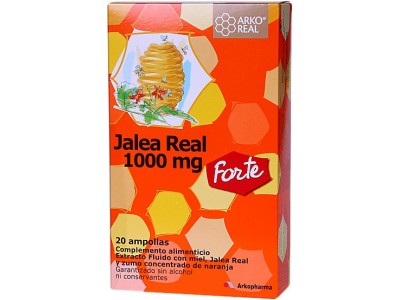 Arko Jalea Real Forte 1000mg 20 Ampollas Arko Jalea Real Forte 1000mg 20 Ampollas