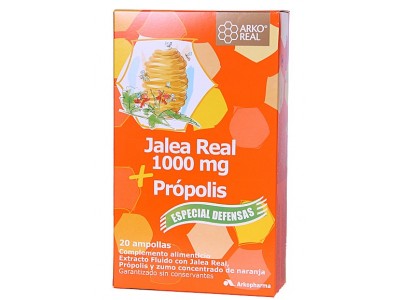 Arko Jalea Real Própolis 1000mg 20 Ampollas