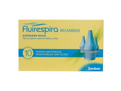 Fluirespira 10 Recambios Aspirador Nasal