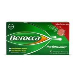 Berocca Performance 30 Comprimidos Efervescentes Frutos Rojos