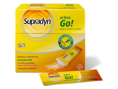Supradyn Activo Go 20 Sobres Supradyn Activo Go 20 Sobres