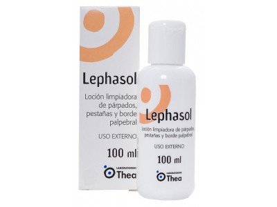 Lephasol Loción Limpiadora Párpados y Pestañas 100ml