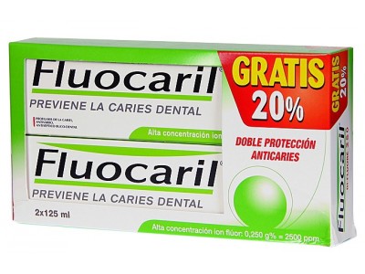 Fluocaril Dentífrico 2 x125ml Fluocaril Dentífrico 2 x125ml