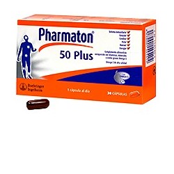 Pharmaton 50 Plus 30 Cápsulas