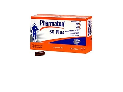 Pharmaton 50 Plus 30 Cápsulas