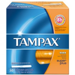 Tampax Tampón Super Plus 30 uds.