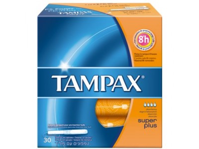 Tampax Tampón Super Plus 30 uds.