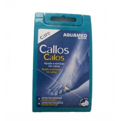 Aquamed Active Care Callos 4 Apósitos Grandes y 4 Pequeños