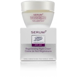 Serum7 Crema Regeneradora Noche Primeras Arrugas P.Nor/Mxt 50ml