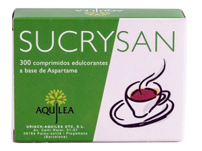 Sucrysan Aspartamo Edulcorante 300 Comprimidos Sucrysan Aspartamo Edulcorante 300 Comprimidos