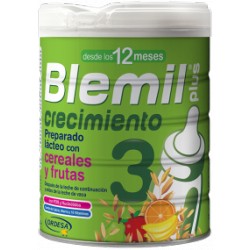 Blemil Plus 3 Crecimiento con Cereales y Frutas 800g