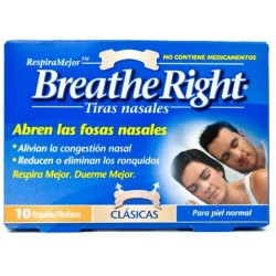 Breathe Right Clasic 10 Tiras Pequeñas