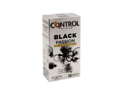 Control Preservativos Adapta Black Passion 12 uds.