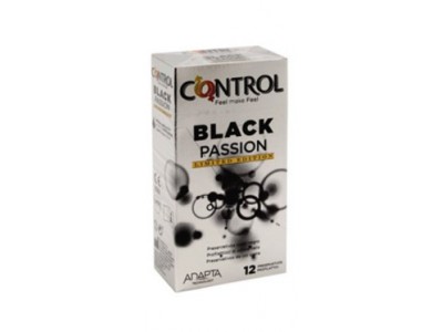 Control Preservativos Adapta Black Passion 12 uds. Control Preservativos Adapta Black Passion 12 uds.