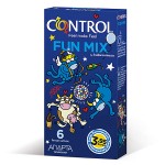 CONTROL PRESERVATIVOS FUN MIX 6 UNIDADES