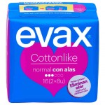 EVAX COMPRESA COTTONLIKE NORMAL CON ALAS 16 UND