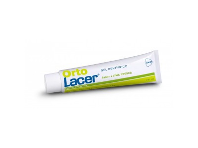 Ortolacer Gel Dental Lima Fresca 75ml Ortolacer Gel Dental Lima Fresca 75ml