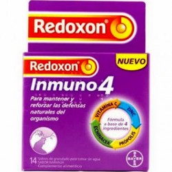 Redoxon Inmuno4 14 Sobres Granulado Sabor Naranja