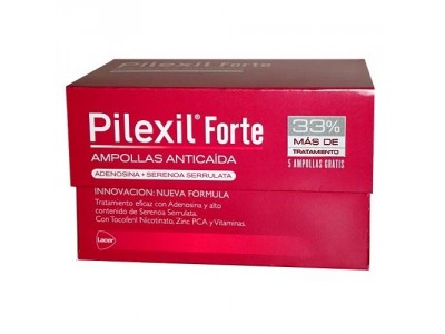 Pilexil Forte Anticaida 5ml 15 +5 Ampollas Pilexil Forte Anticaida 5ml 15 +5 Ampollas