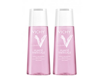 Vichy Purete Thermale Tónico Calmante Suave 200ml 2 uds. Vichy Purete Thermale Tónico Calmante Suave 200ml 2 uds.