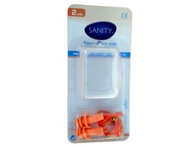 Sanity Tapones Oído Silicona Moldeada 2 uds.