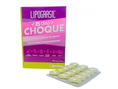 Lipograsil 15 Dias de Choque 45 Comprimidos Lipograsil 15 Dias de Choque 45 Comprimidos