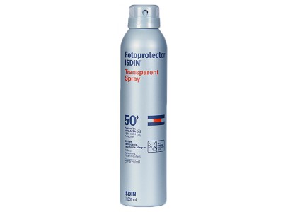 Fotoprotector Isdin 50+ Spray Transparente 200ml Fotoprotector Isdin 50+ Spray Transparente 200ml