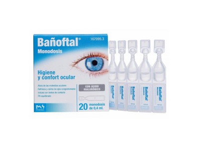 Bañoftal Baño Ocular 20 Monodosis 0,4ml Bañoftal Baño Ocular 20 Monodosis 0,4ml