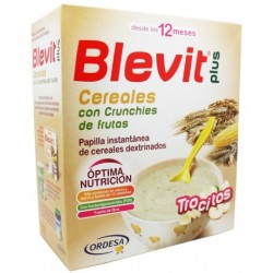 Blevit Plus Trocitos Cereales con Crunchies de Frutas 600g