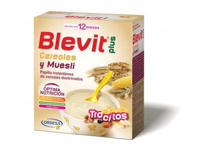 Blevit Plus Trocitos Cereales y Muesli 600g