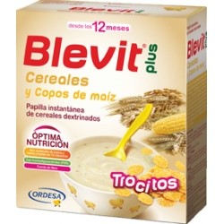 Blevit Plus Trocitos Cereales y Copos Maiz 600g