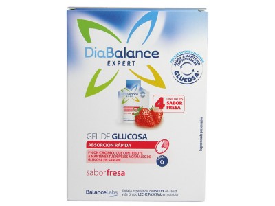 Diabalance Expert Gel Glucosa Absorción Rápida 4 uds.
