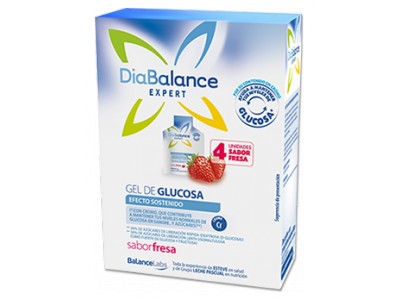 Díabalance Expert Gel Glucosa Efecto Sostenido 4 uds.
