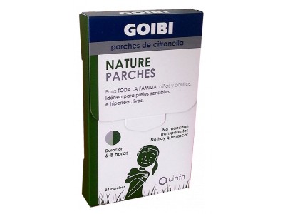 Goibi Nature Parches de Citronella Anti-Mosquitos 24 uds.