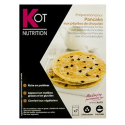 Kot Preparación Tortita Pancake con Pepitas Chocolate
