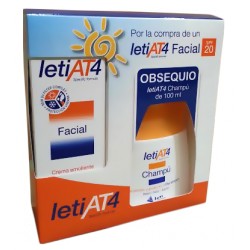 Leti At4 Pack Premium Facial SPF20 50ml + Champú 100ml