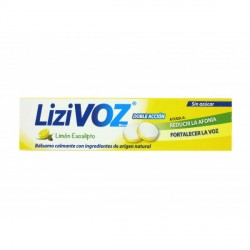 Lizivoz Limón-Eucalipto Sin Azúcar 18 Pastillas