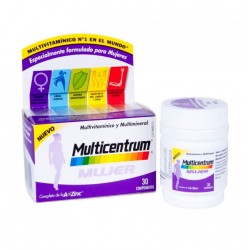 Multicentrum Mujer 30 Comprimidos