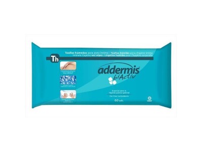 Addermis Biactiv Toallitas Lavado 60 uds.