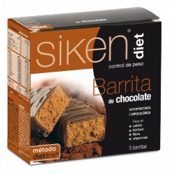 Siken Diet Barrita de Chocolate 5 uds.