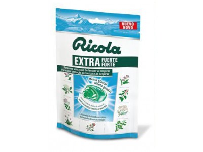 Ricola Extra Fuerte Caramelos Menta Glacial 65g