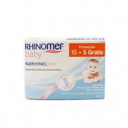 Narhinel Confort Aspirador Recambios Blandos 15 + 5 uds.