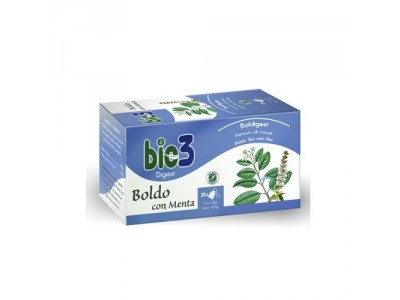 Bio 3 Boldo con Menta 25 Bolsitas Bio 3 Boldo con Menta 25 Bolsitas