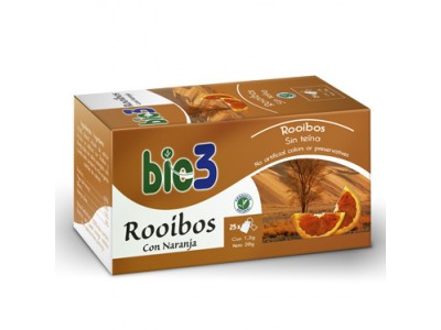 Bio 3 Rooibos con Naranja 25 Bolsitas Infusión