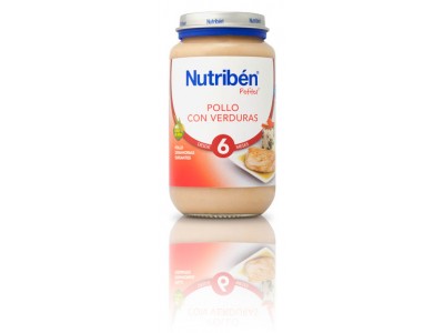 Nutriben Potito Pollo con Verduras 250g